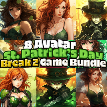 8 Avatar Saint Patrick’s Day Break 2 Game Bundle PS5