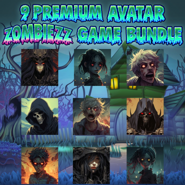 9 Premium Avatar Zombiezz Game Bundle PS5