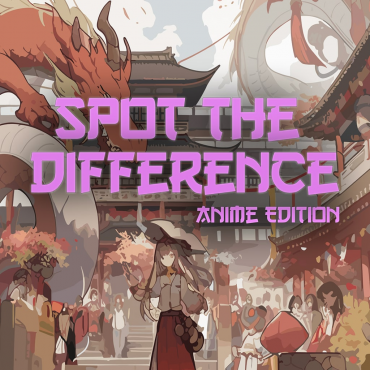 Spot The Difference Anime Edition