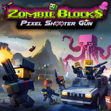 Zombie Blocks: Pixel Shooter Gun